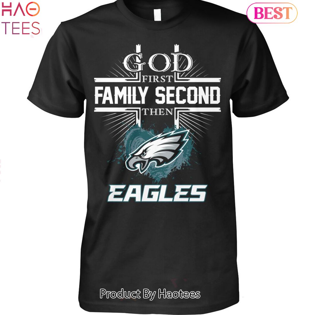 God first family second then Philadelphia Eagles football 2023