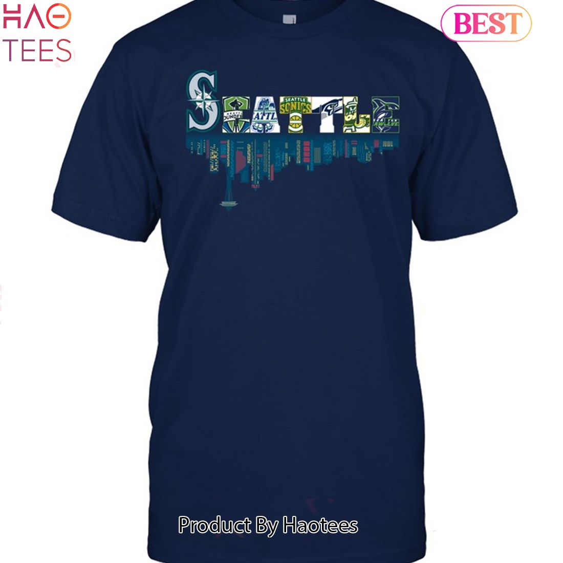 HOT FASHION Seattle Team Sport Unisex T-Shirt HOT FASHION Seattle Team Sport Unisex T-Shirt