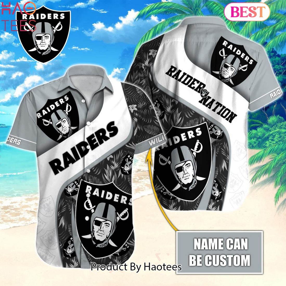 NEW FASHION 2023 Las Vegas Raiders Hawaiian Shirt Ultra style for summer