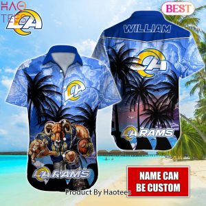 NEW FASHION NFL Los Angeles Rams Hawaiian Shirt Hot 2023