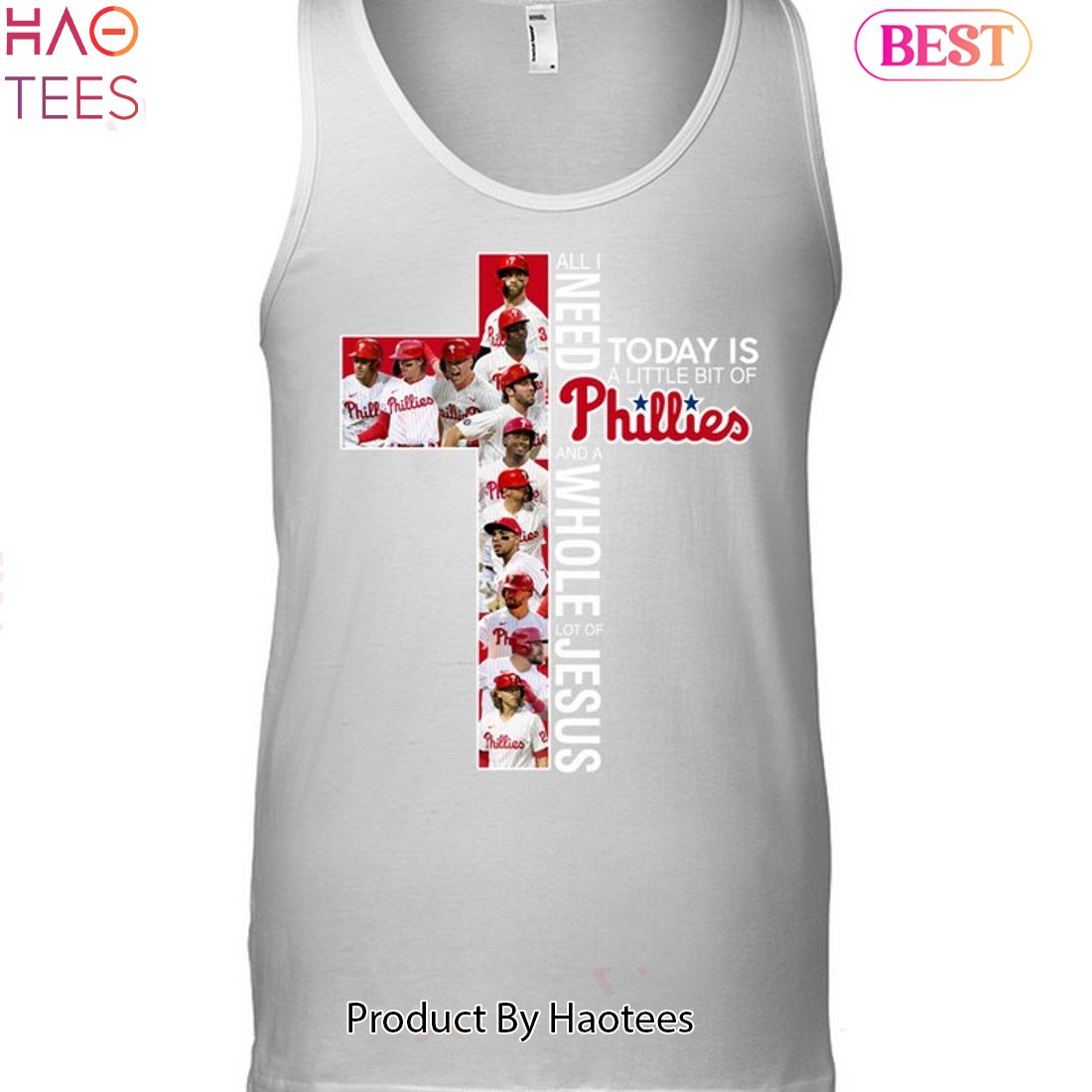 All I Need Philadelphia Phillies And A Whole Lot Of Jesus Unisex T-Shirt All I Need Philadelphia Phillies And A Whole Lot Of Jesus Unisex T-Shirt