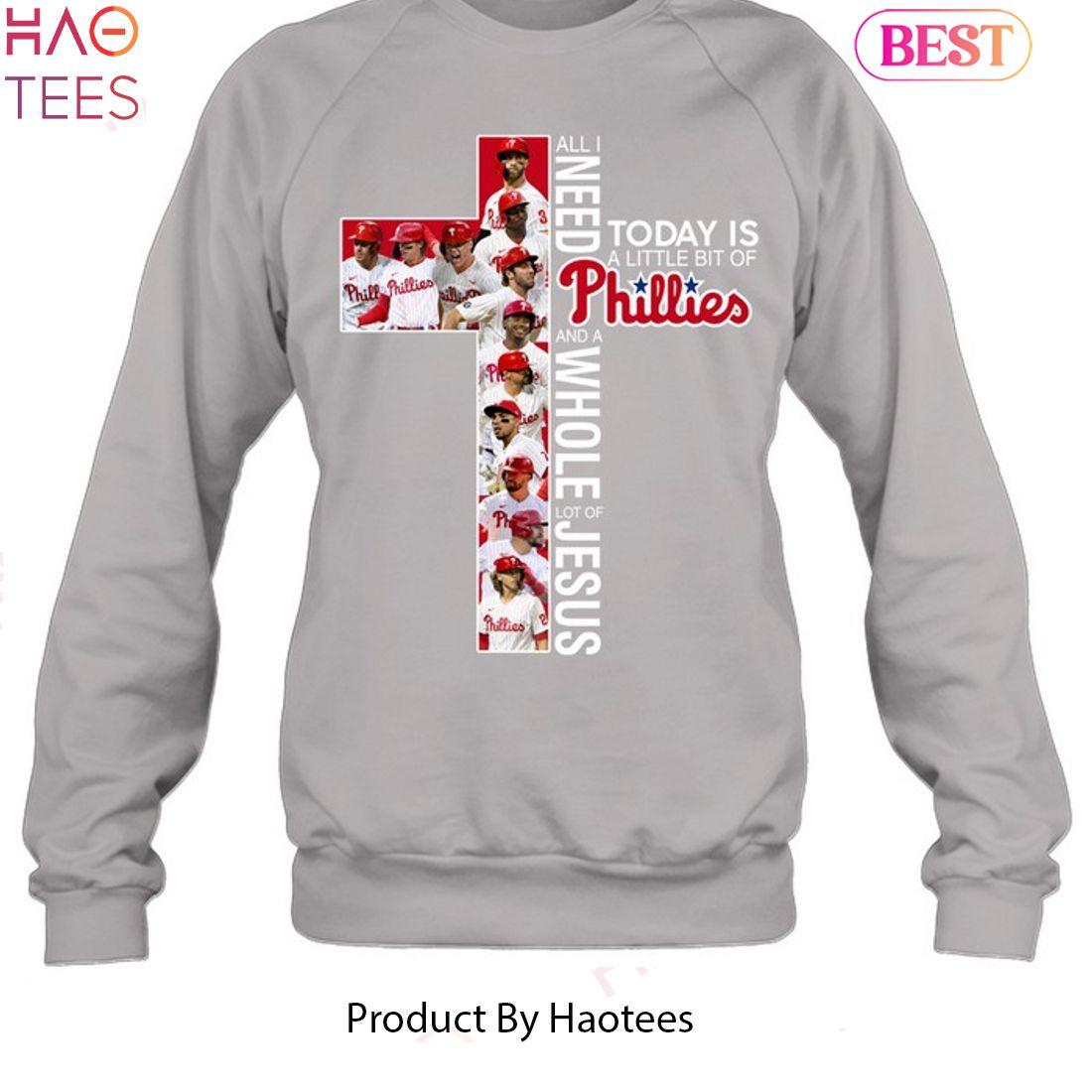 All I Need Philadelphia Phillies And A Whole Lot Of Jesus Unisex T-Shirt All I Need Philadelphia Phillies And A Whole Lot Of Jesus Unisex T-Shirt