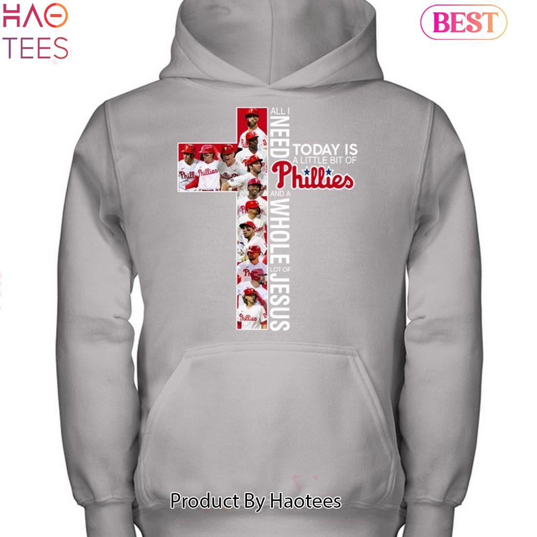 All I Need Philadelphia Phillies And A Whole Lot Of Jesus Unisex T-Shirt All I Need Philadelphia Phillies And A Whole Lot Of Jesus Unisex T-Shirt
