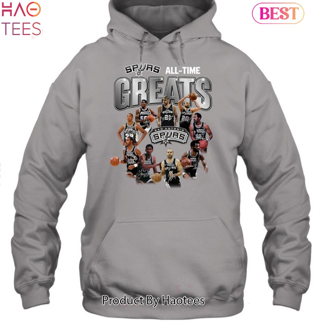 All Time Greats San Antonio Spurs NBA Unisex T-Shirt All Time Greats San Antonio Spurs NBA Unisex T-Shirt