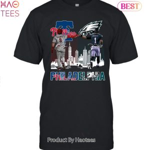 HOT FASHION Philadelphia Phillies And Philadelphia Eagles Champion Unisex T-Shirt