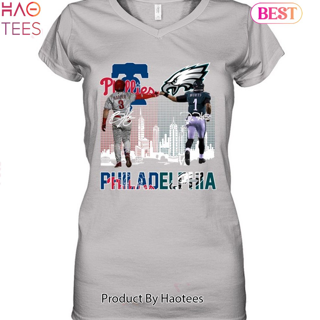 Official Philadelphia Phillies Philadelphia Eagles Philadelphia Champions  2023 logo shirt