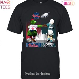 HOT FASHION Philadelphia Phillies And Philadelphia Eagles Unisex T-Shirt