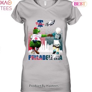 HOT FASHION Philadelphia Phillies And Philadelphia Eagles Unisex T-Shirt