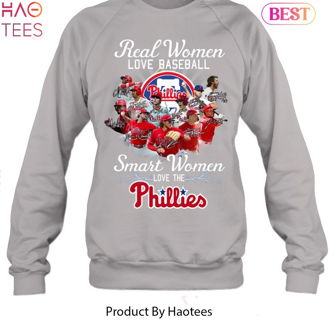 HOT FASHION Real Women Love Baseball Smart Women Love The Philadelphia Phillies Unisex T-Shirt HOT FASHION Real Women Love Baseball Smart Women Love The Philadelphia Phillies Unisex T-Shirt