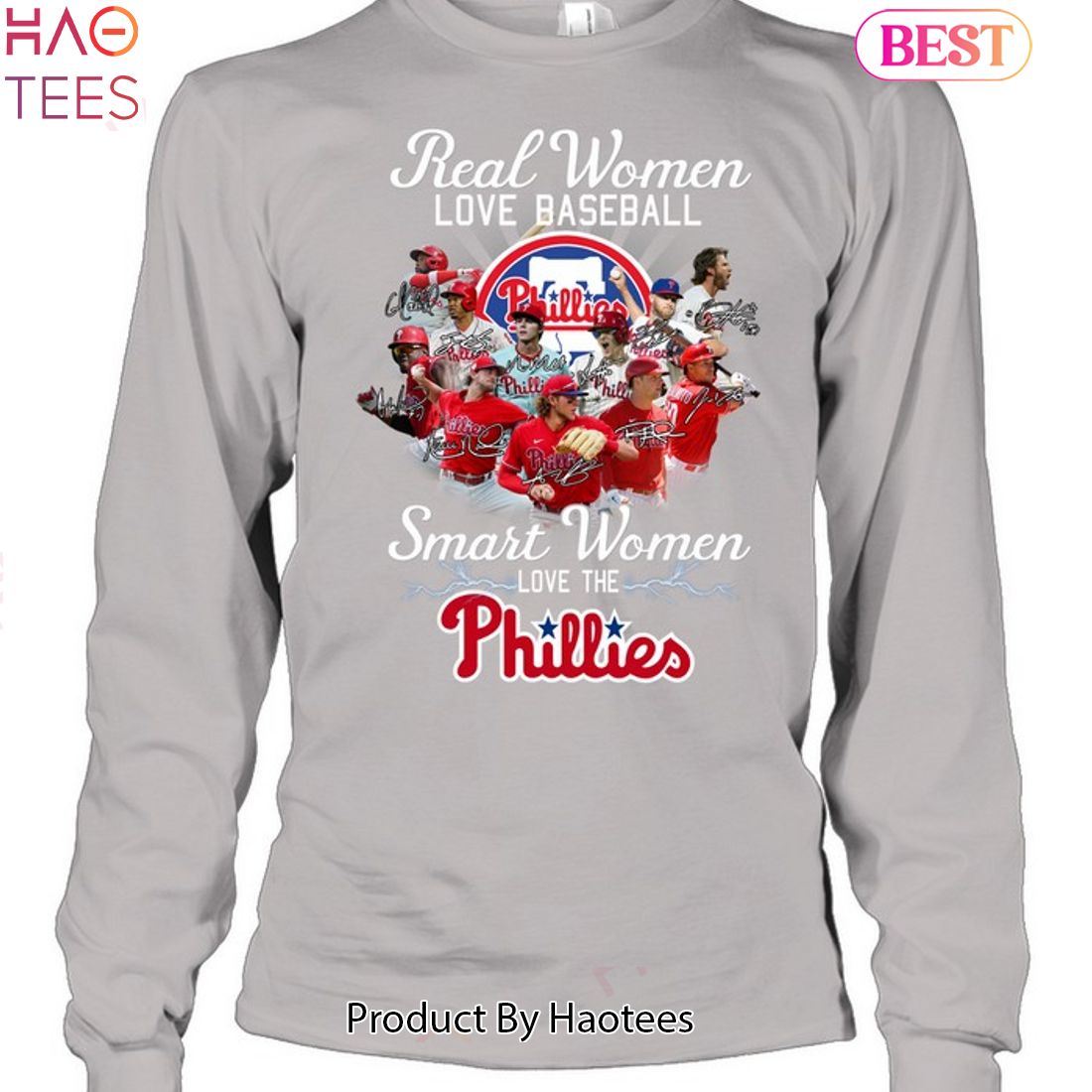 HOT FASHION Real Women Love Baseball Smart Women Love The Philadelphia Phillies Unisex T-Shirt HOT FASHION Real Women Love Baseball Smart Women Love The Philadelphia Phillies Unisex T-Shirt
