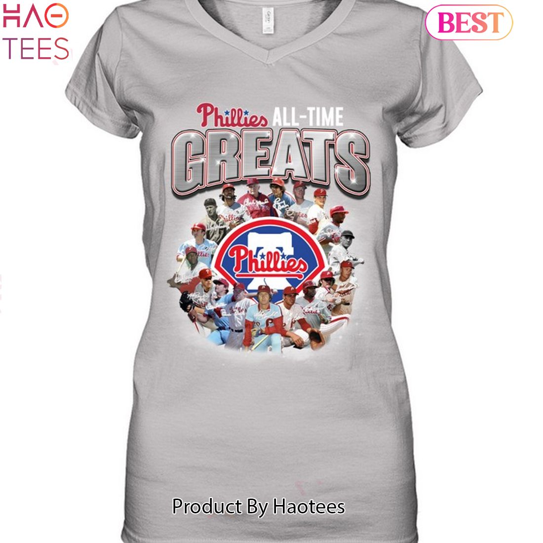 Philadelphia Phillies All Time Greats Unisex T-Shirt Philadelphia Phillies All Time Greats Unisex T-Shirt