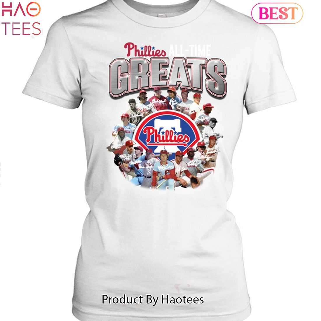 Philadelphia Phillies All Time Greats Unisex T-Shirt Philadelphia Phillies All Time Greats Unisex T-Shirt
