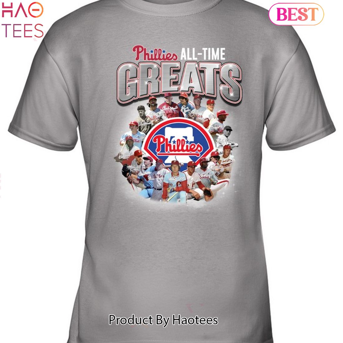 Philadelphia Phillies All Time Greats Unisex T-Shirt Philadelphia Phillies All Time Greats Unisex T-Shirt