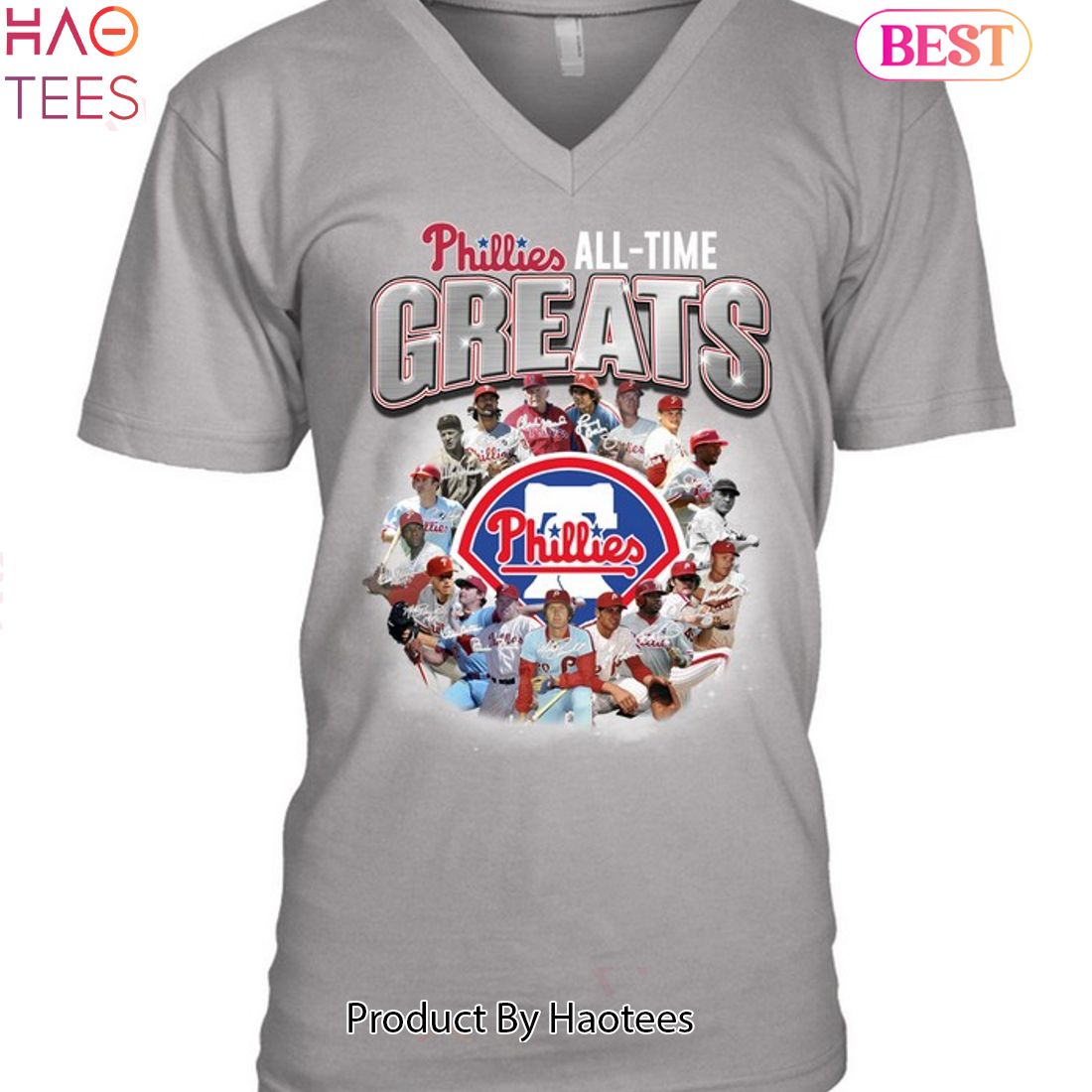 Philadelphia Phillies All Time Greats Unisex T-Shirt Philadelphia Phillies All Time Greats Unisex T-Shirt