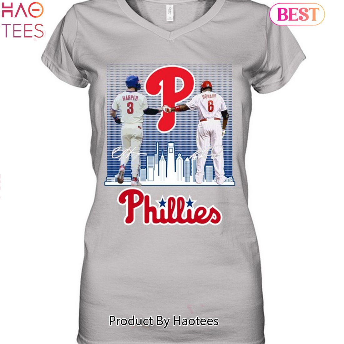 Men's Philadelphia Phillies Bryce Harper Nike White 2022 MLB All-Star Game  Name & Number T-Shirt