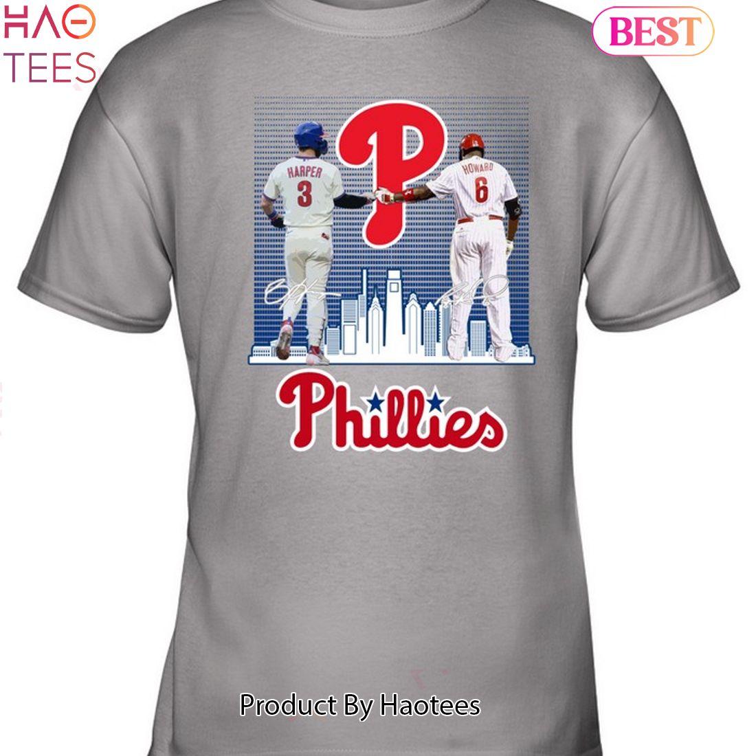 Ryan Howard And Bryce Harper Philadelphia Phillies Unisex T-Shirt