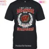 I May Live In Delaware But On Game Day My Heart & Soul Belongs To Wisconsin Badgers Unisex T-Shirt