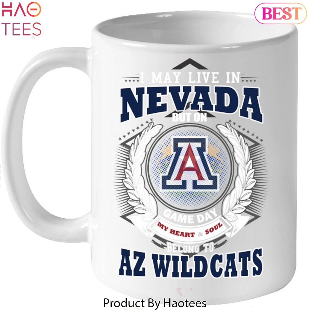 I May Live In Nevada But On Game Day My Heart & Soul Belongs To Arizona Wildcats Unisex T-Shirt I May Live In Nevada But On Game Day My Heart & Soul Belongs To Arizona Wildcats Unisex T-Shirt