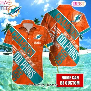 HOT FASHION NFL Miami Dolphins Hawaiian Shirt Hot Trending Summer 2023