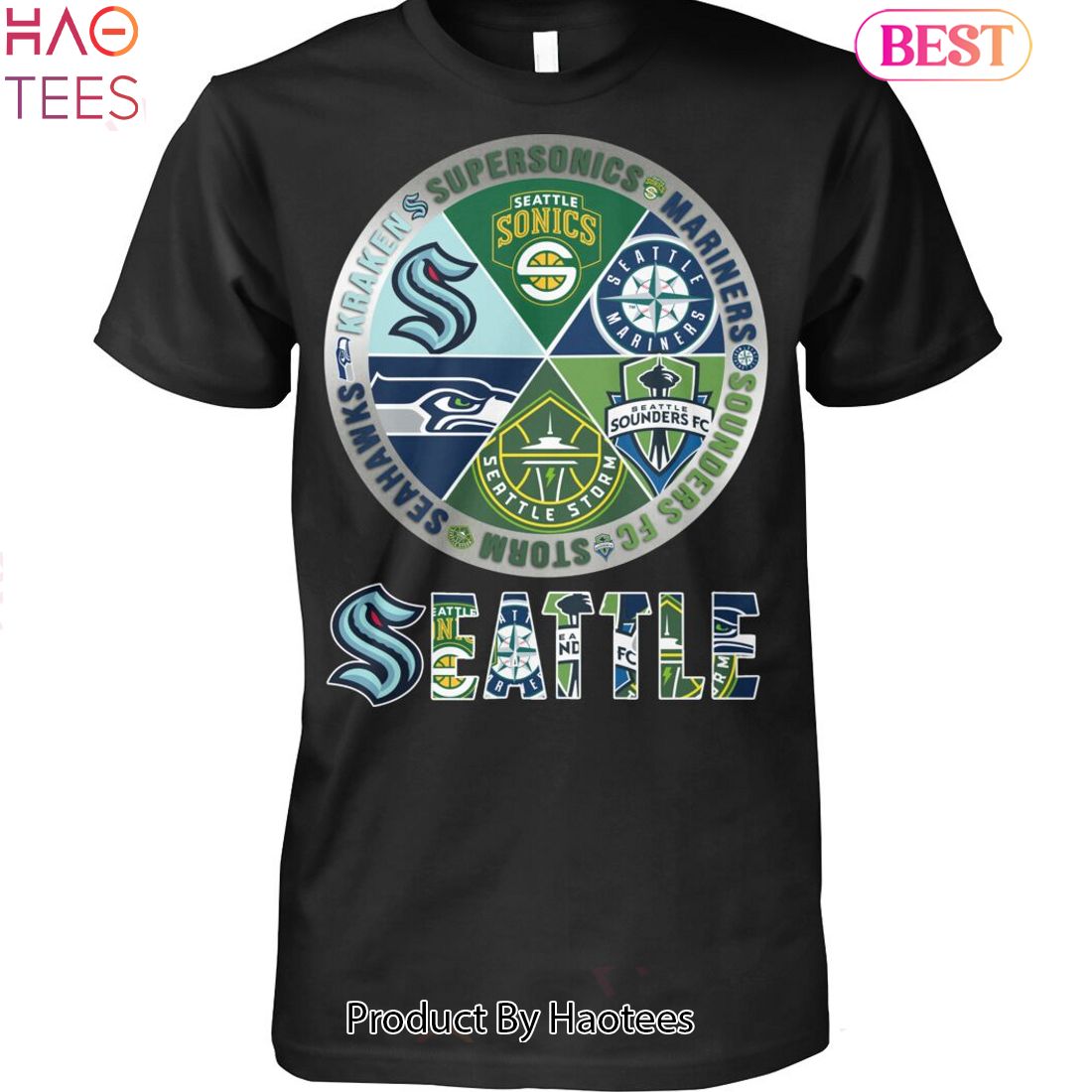BEST FASHION Steattle Team Sport Champions Unisex T-Shirt BEST FASHION Steattle Team Sport Champions Unisex T-Shirt