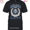 I May Live In Massachusetts But On Game Day My Heart & Soul Belongs To Tampa Bay Rays MLB Unisex T-Shirt