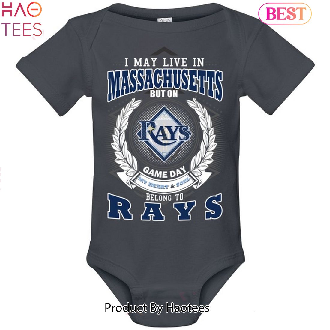 I May Live In Massachusetts But On Game Day My Heart & Soul Belongs To Tampa Bay Rays MLB Unisex T-Shirt I May Live In Massachusetts But On Game Day My Heart & Soul Belongs To Tampa Bay Rays MLB Unisex T-Shirt
