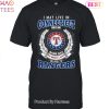 I May Live In Connecticut But On Game Day My Heart & Soul Belongs To Texas Rangers MLB Unisex T-Shirt