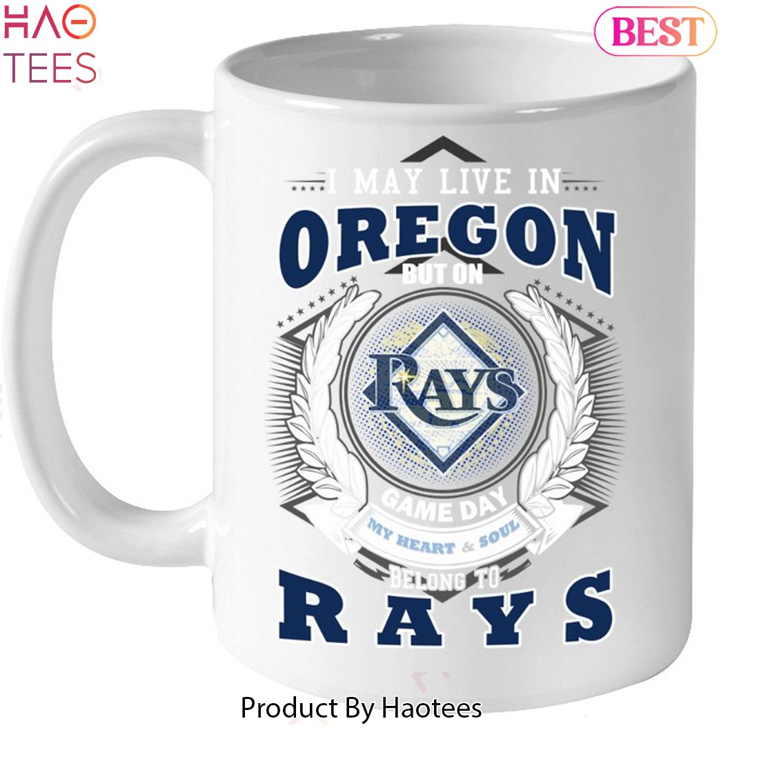 I May Live In Oregon But On Game Day My Heart & Soul Belongs To Tampa Bay Rays MLB Unisex T-Shirt I May Live In Oregon But On Game Day My Heart & Soul Belongs To Tampa Bay Rays MLB Unisex T-Shirt
