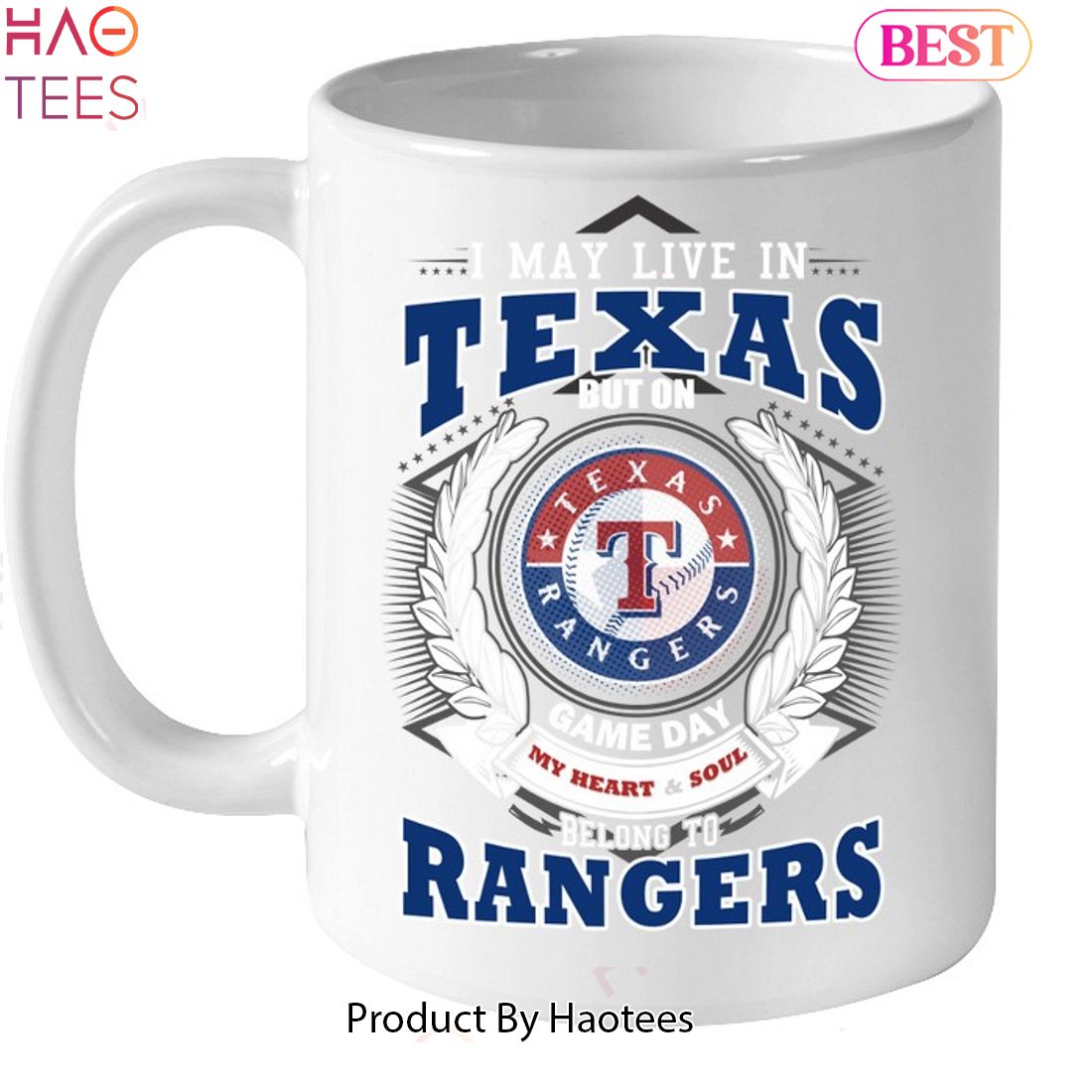 I May Live In Texas But On Game Day My Heart & Soul Belongs To Texas Rangers MLB Unisex T-Shirt I May Live In Texas But On Game Day My Heart & Soul Belongs To Texas Rangers MLB Unisex T-Shirt