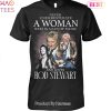 Never Underestimate A Woman Who Is A Fan Of Music And Love Rod Stewart Unisex T-Shirt