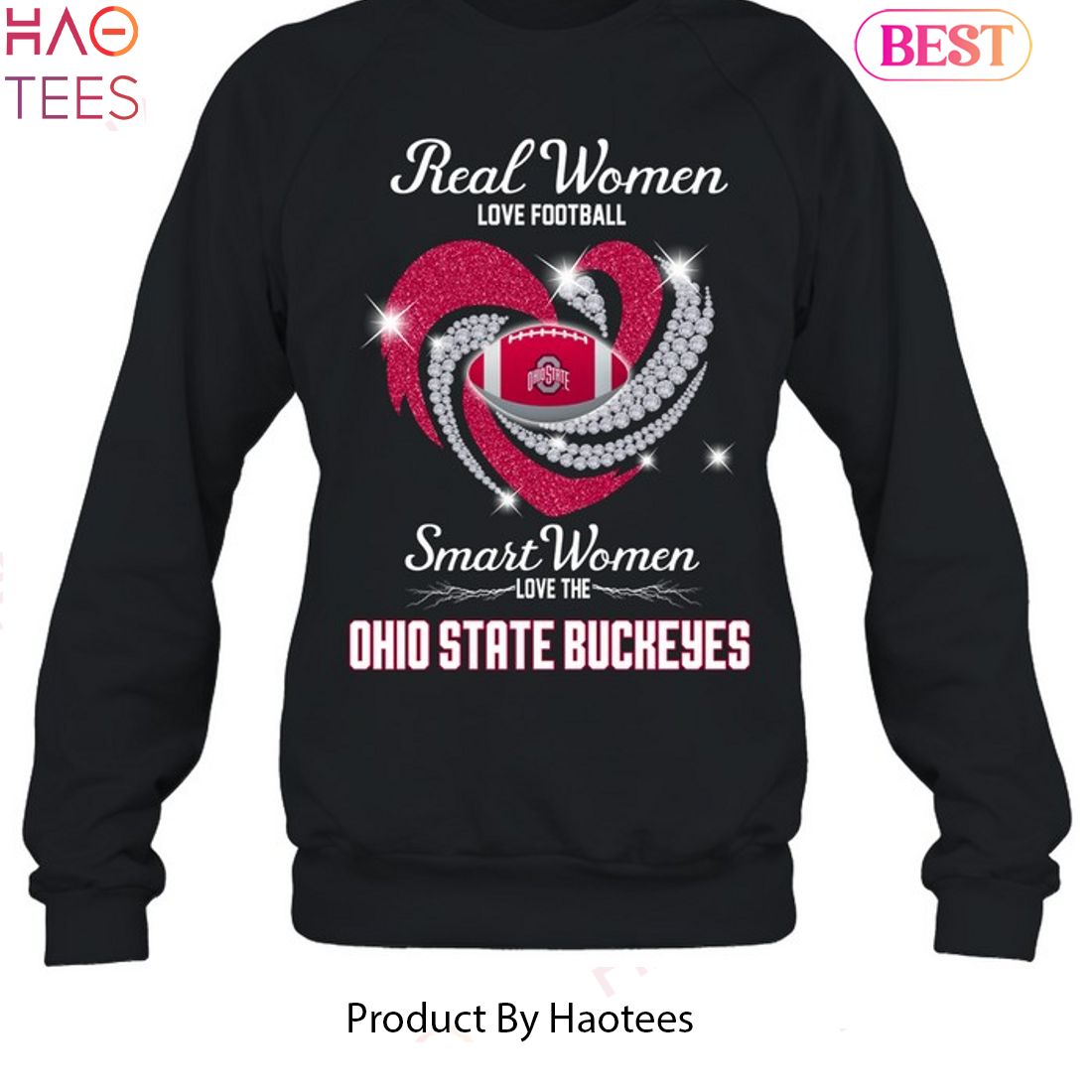 NEW Fashion 2023 Real Women Love Football Smart Women Love The Ohio State Buckeyes Unisex T-Shirt NEW Fashion 2023 Real Women Love Football Smart Women Love The Ohio State Buckeyes Unisex T-Shirt