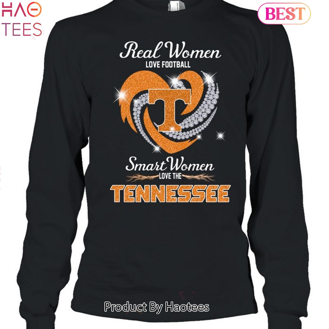 Real women love football smart women love the Tennessee Volunteers shirt,  hoodie, sweater, long sleeve and tank top