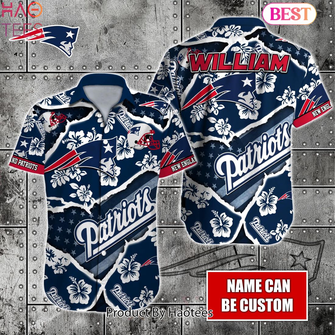 New England Patriots-NFL BASEBALL JERSEY CUSTOM NAME AND NUMBER