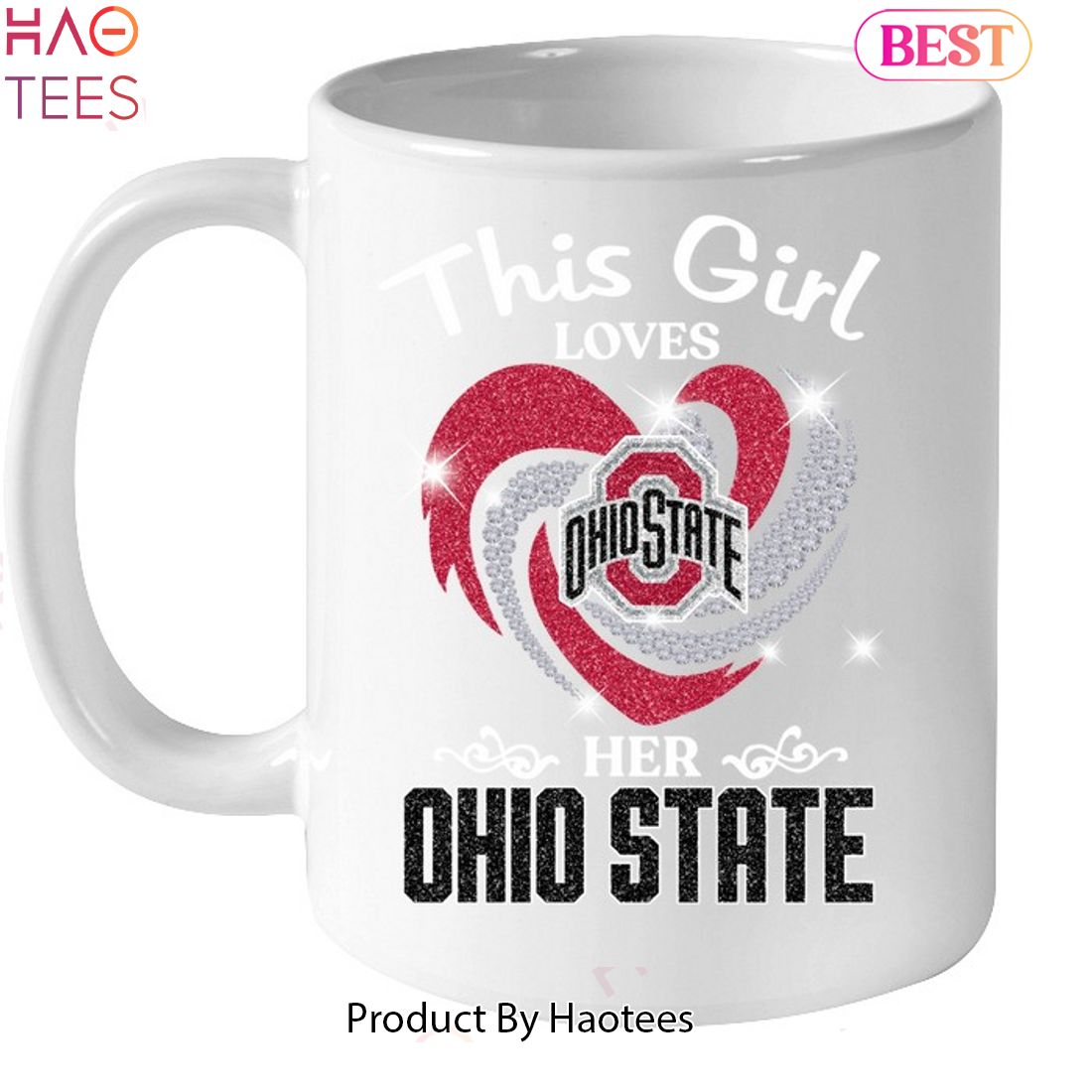 2023 This Girl Love Her Ohio State Buckeyes Unisex T-Shirt 2023 This Girl Love Her Ohio State Buckeyes Unisex T-Shirt