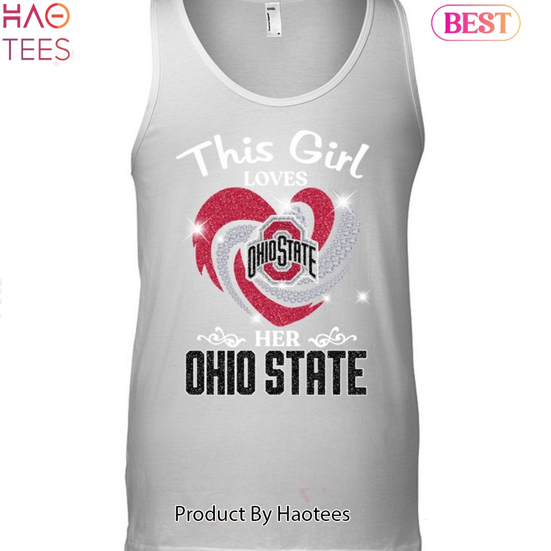 2023 This Girl Love Her Ohio State Buckeyes Unisex T-Shirt 2023 This Girl Love Her Ohio State Buckeyes Unisex T-Shirt
