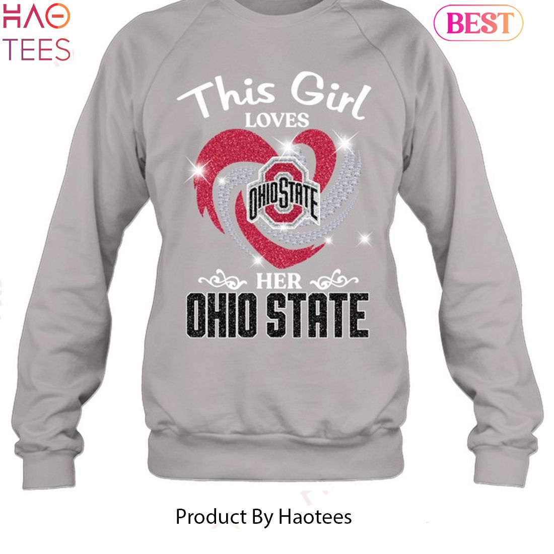 2023 This Girl Love Her Ohio State Buckeyes Unisex T-Shirt 2023 This Girl Love Her Ohio State Buckeyes Unisex T-Shirt