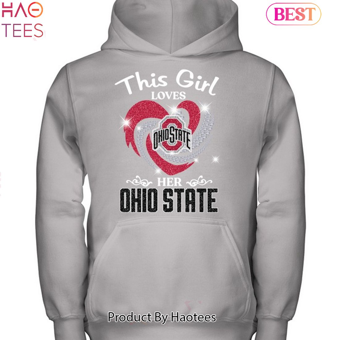 2023 This Girl Love Her Ohio State Buckeyes Unisex T-Shirt 2023 This Girl Love Her Ohio State Buckeyes Unisex T-Shirt