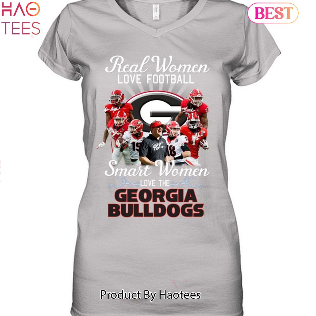 HOT Fashion Real Women Love Football Smart Women Love The Georgia Bulldogs 2023 Unisex T-Shirt HOT Fashion Real Women Love Football Smart Women Love The Georgia Bulldogs 2023 Unisex T-Shirt