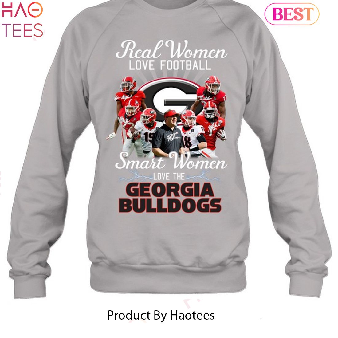 HOT Fashion Real Women Love Football Smart Women Love The Georgia Bulldogs 2023 Unisex T-Shirt HOT Fashion Real Women Love Football Smart Women Love The Georgia Bulldogs 2023 Unisex T-Shirt