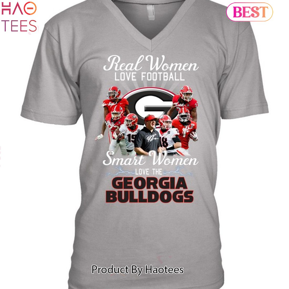HOT Fashion Real Women Love Football Smart Women Love The Georgia Bulldogs 2023 Unisex T-Shirt HOT Fashion Real Women Love Football Smart Women Love The Georgia Bulldogs 2023 Unisex T-Shirt