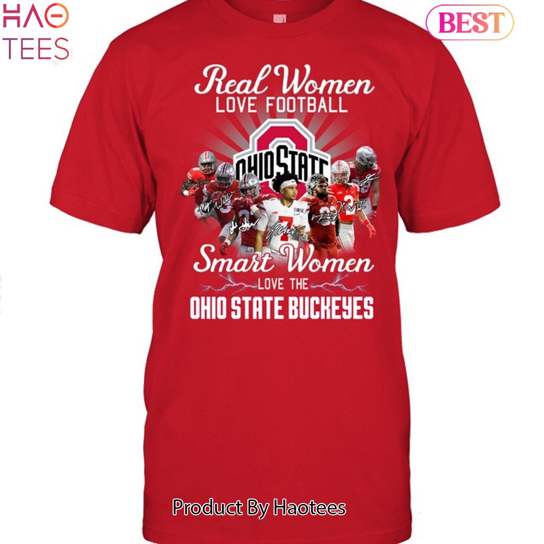 HOT Fashion Real Women Love Football Smart Women Love The Ohio State Buckeyes 2023 Unisex T-Shirt HOT Fashion Real Women Love Football Smart Women Love The Ohio State Buckeyes 2023 Unisex T-Shirt