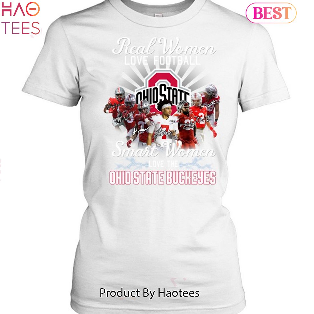 HOT Fashion Real Women Love Football Smart Women Love The Ohio State Buckeyes 2023 Unisex T-Shirt HOT Fashion Real Women Love Football Smart Women Love The Ohio State Buckeyes 2023 Unisex T-Shirt