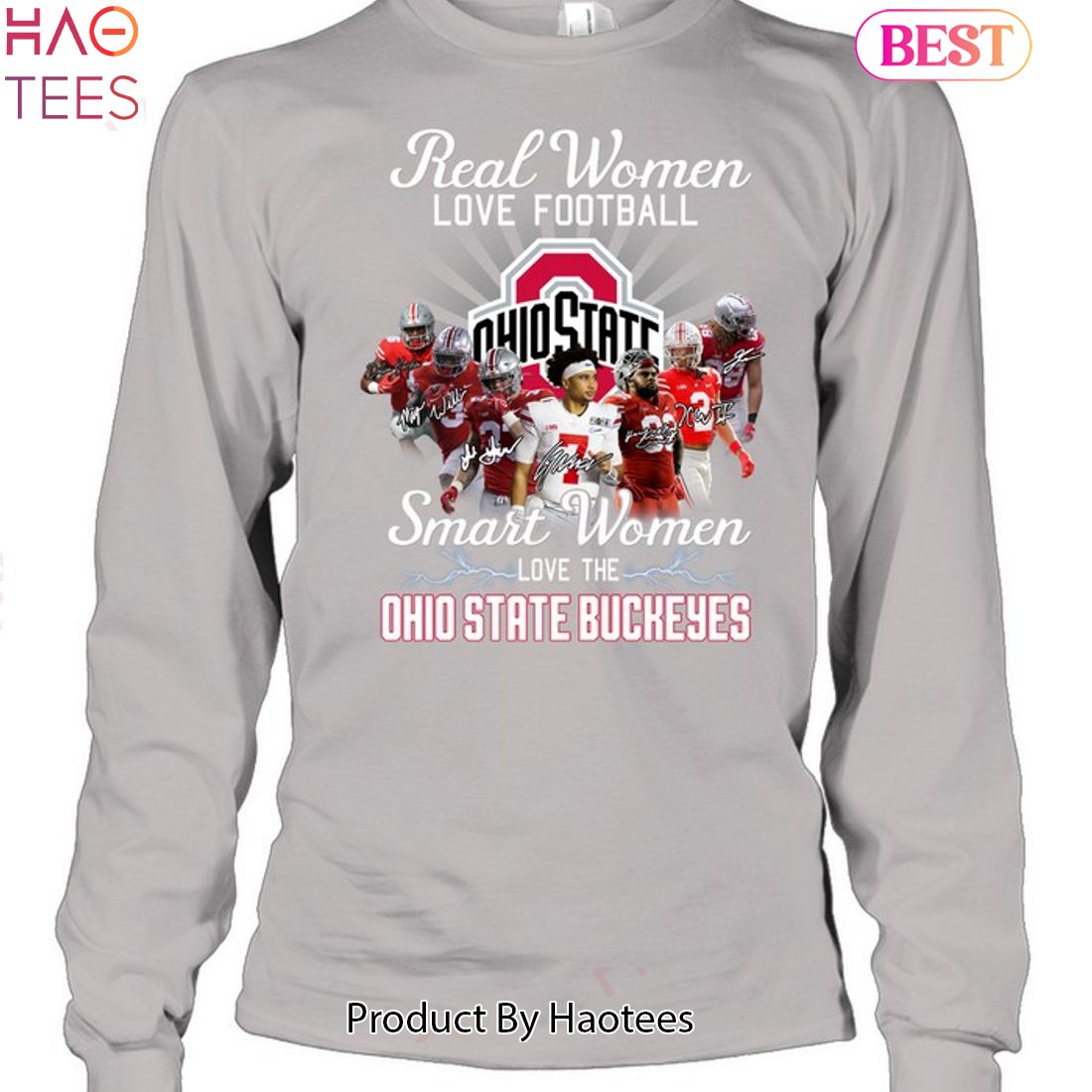 HOT Fashion Real Women Love Football Smart Women Love The Ohio State Buckeyes 2023 Unisex T-Shirt HOT Fashion Real Women Love Football Smart Women Love The Ohio State Buckeyes 2023 Unisex T-Shirt