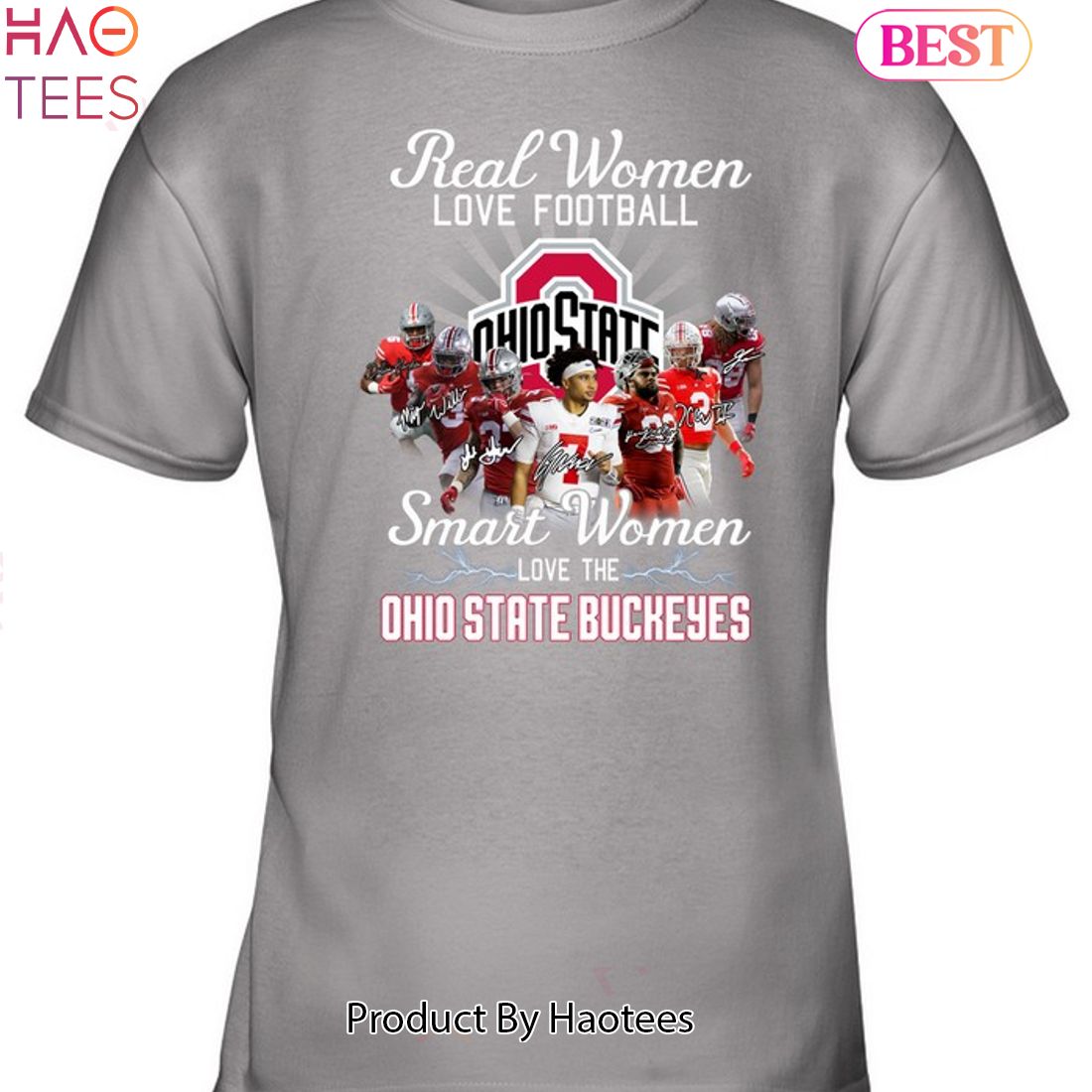 HOT Fashion Real Women Love Football Smart Women Love The Ohio State Buckeyes 2023 Unisex T-Shirt HOT Fashion Real Women Love Football Smart Women Love The Ohio State Buckeyes 2023 Unisex T-Shirt