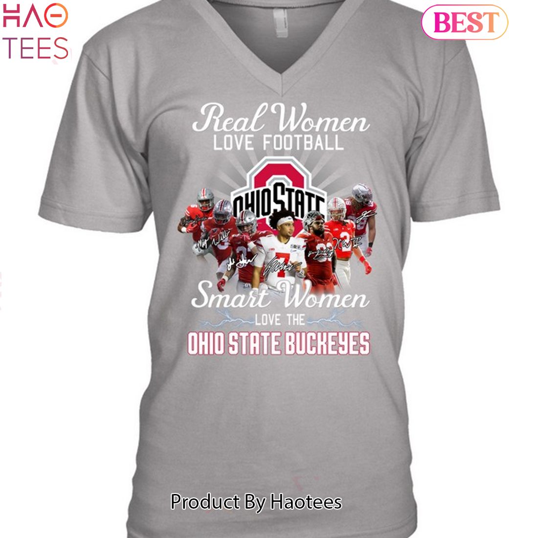 HOT Fashion Real Women Love Football Smart Women Love The Ohio State Buckeyes 2023 Unisex T-Shirt HOT Fashion Real Women Love Football Smart Women Love The Ohio State Buckeyes 2023 Unisex T-Shirt