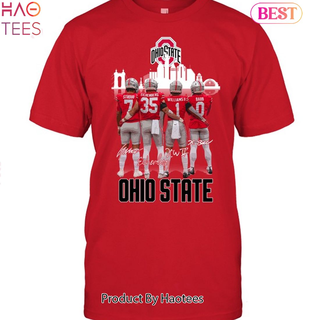 Ohio State Buckeyes 2023 Legend Unisex T-Shirt Ohio State Buckeyes 2023 Legend Unisex T-Shirt