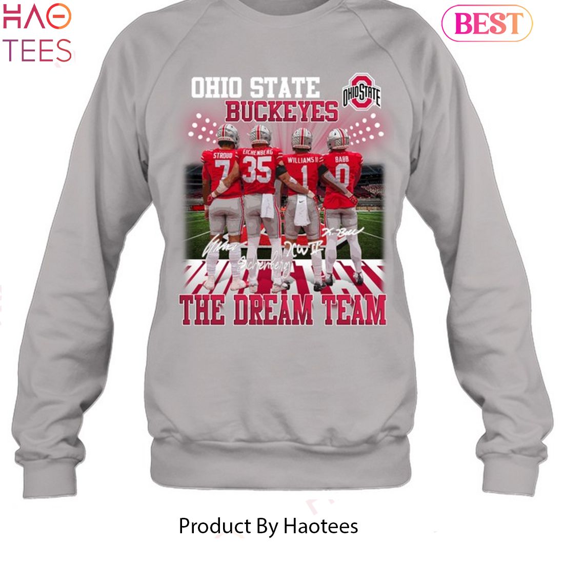 ohio state football jersey sweatshirt