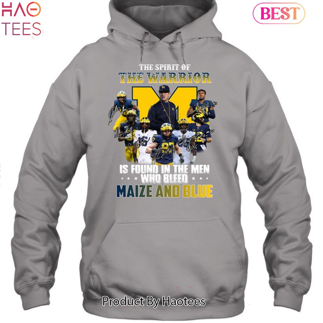 The Spirit Of The Warrior Is Found In The Men Who Bleed Maize And Blue Michigan Wolverines 2023 Unisex T-Shirt The Spirit Of The Warrior Is Found In The Men Who Bleed Maize And Blue Michigan Wolverines 2023 Unisex T-Shirt
