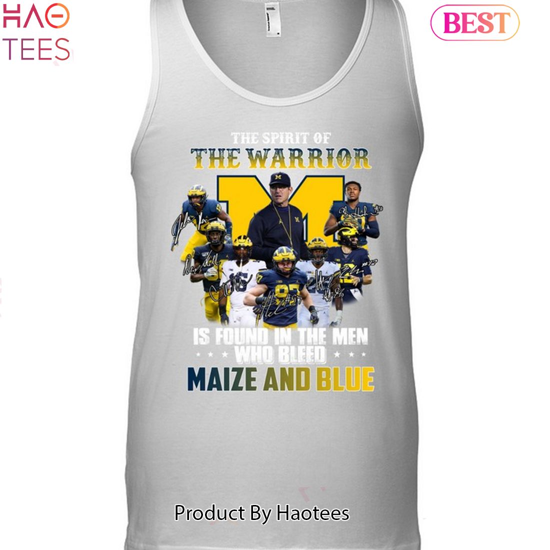 The Spirit Of The Warrior Is Found In The Men Who Bleed Maize And Blue Michigan Wolverines 2023 Unisex T-Shirt The Spirit Of The Warrior Is Found In The Men Who Bleed Maize And Blue Michigan Wolverines 2023 Unisex T-Shirt