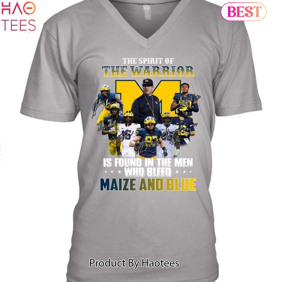 The Spirit Of The Warrior Is Found In The Men Who Bleed Maize And Blue Michigan Wolverines 2023 Unisex T-Shirt The Spirit Of The Warrior Is Found In The Men Who Bleed Maize And Blue Michigan Wolverines 2023 Unisex T-Shirt
